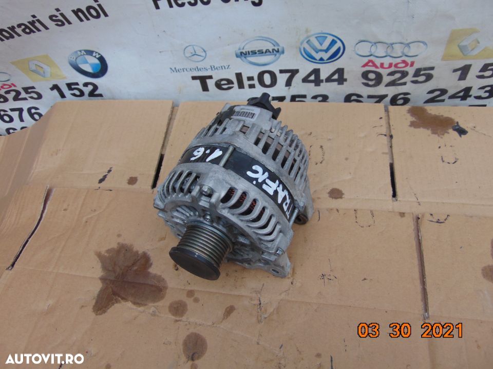 Alternator Renault Trafic 1.6dci opel Vivaro Nissan Primastar Qashqai - 1