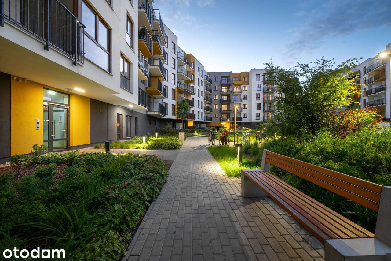 2-pokojowe mieszkanie 40m2 + balkon Bezpośrednio