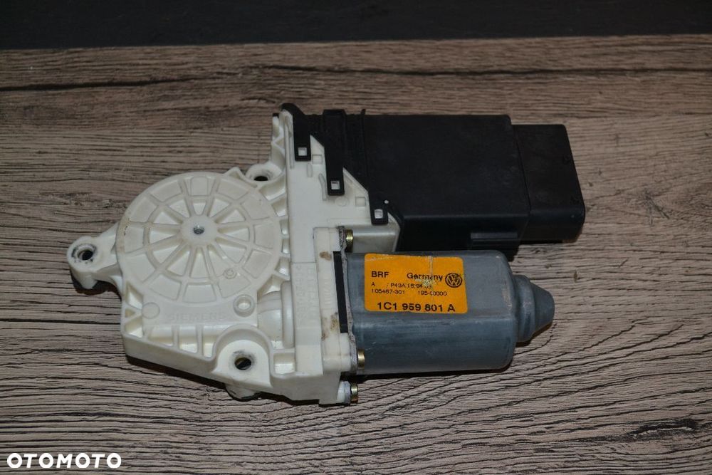 VW GOLF IV BORA PASSAT B5 LEON TOLEDO SILNICZEK OPUSZCZANIA SZYB EL LEWY 1C1959801A - 1