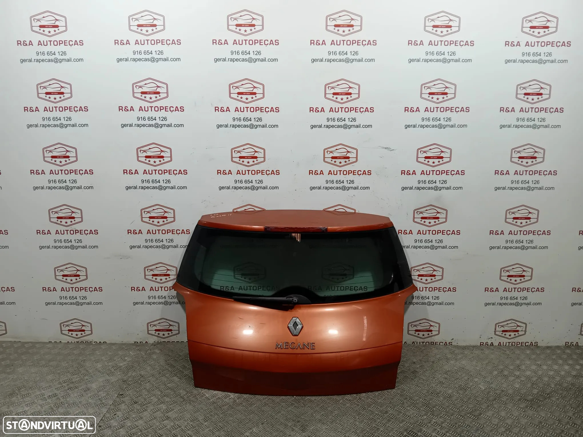 Tampa Porta Mala Renault Megane II 2 Original - 2