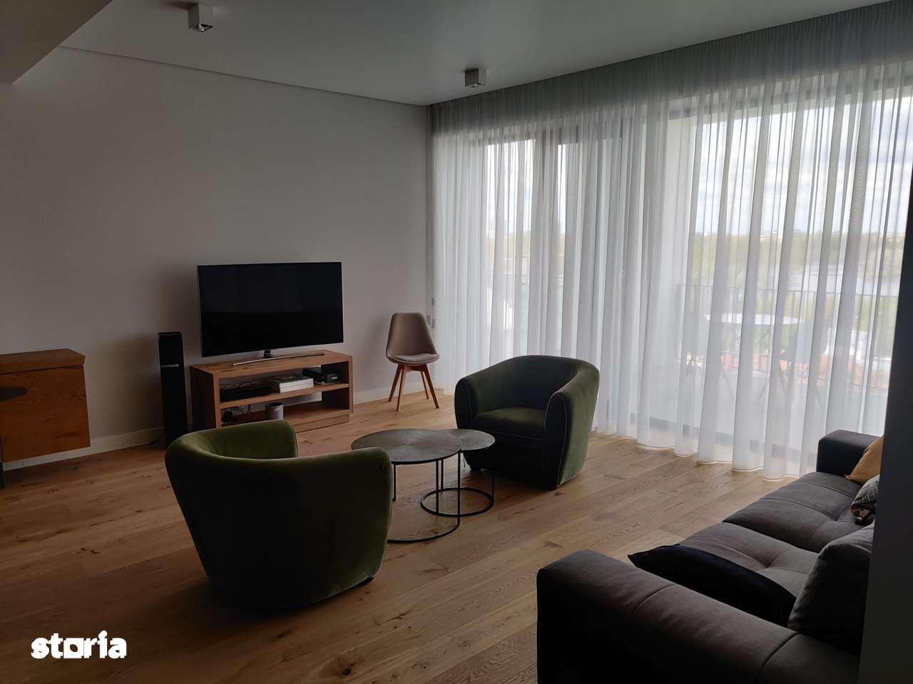Apartament Lux 5 camere de inchiriat Floreasca | Dorobanti | 2 locuri — fotografia 2