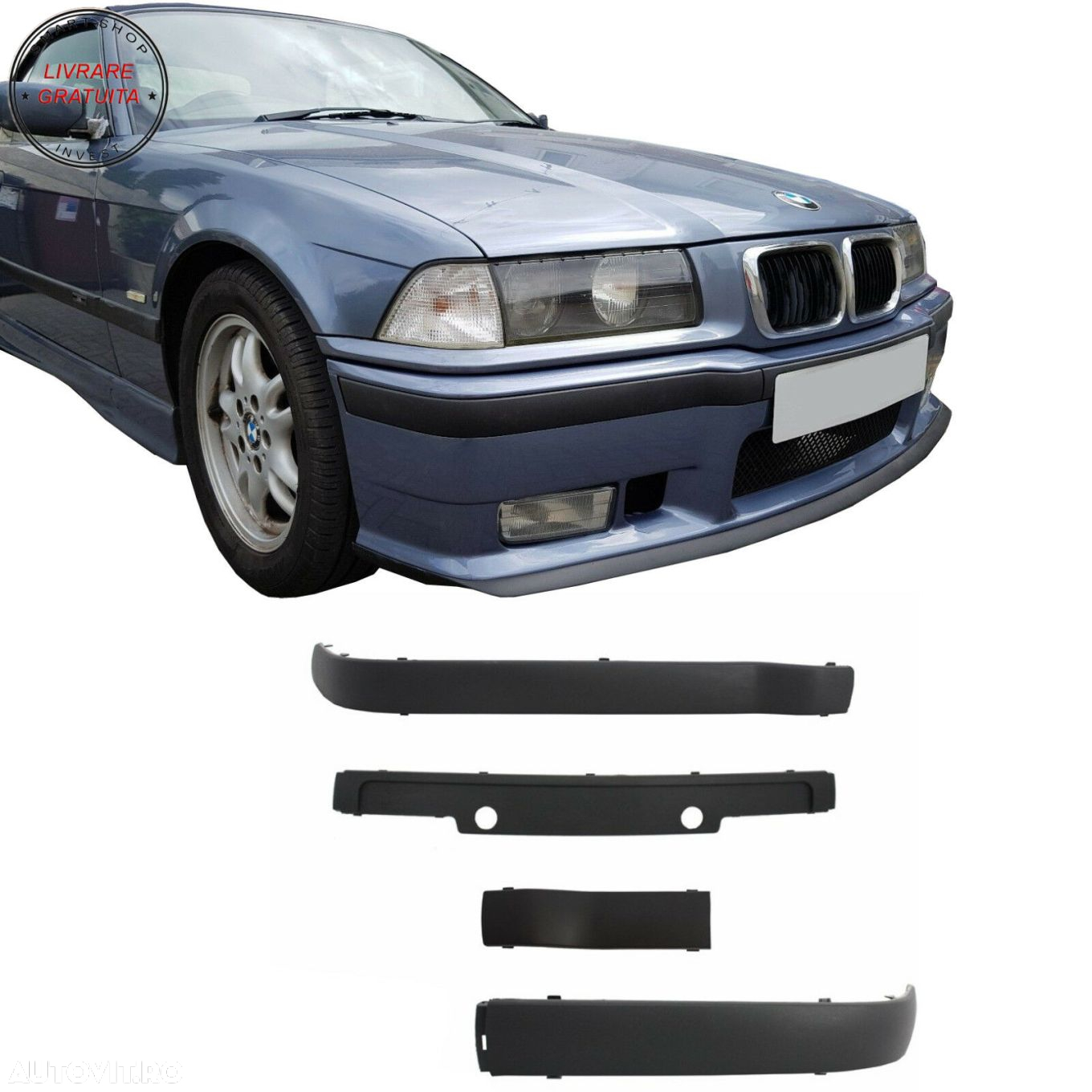 Bandouri Bara Fata BMW Seria 3 E36 M3 (1992-1998)- livrare gratuita - 12