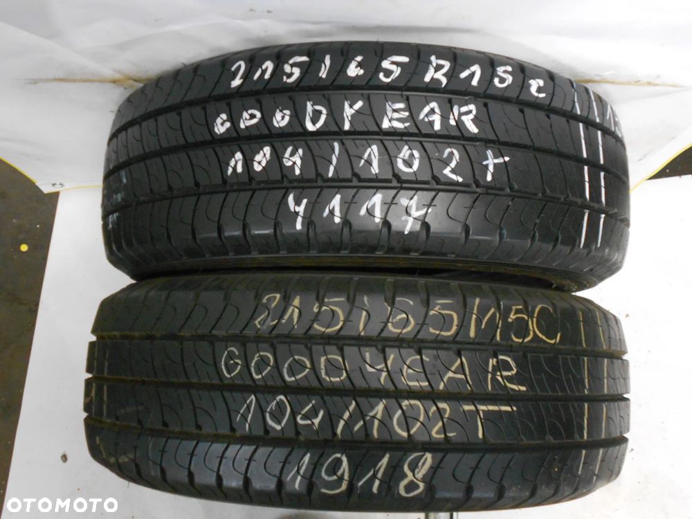 OPONY 215/65R15C GOODYEAR MARATHON CARGO DOT 1918 / 4117 10MM - 1