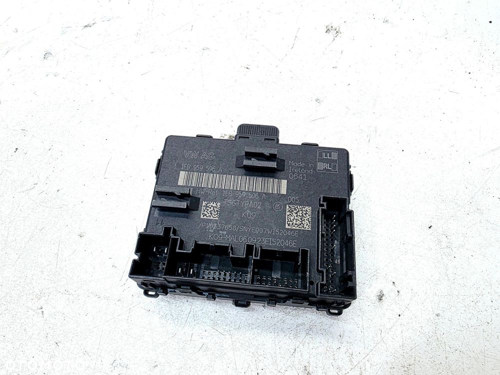 MODUŁ STEROWNIK DRZWI PRAWY TYŁ AUDI Q4 E-TRON 1EB959596A - 2