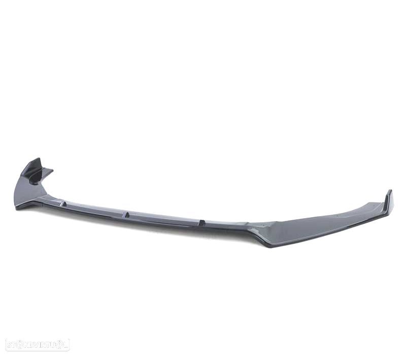 SPOILER LIP FRONTAL VOLKSWAGEN VW GOLF 7 7.5 GTI PRETO BRILHANTE - 2