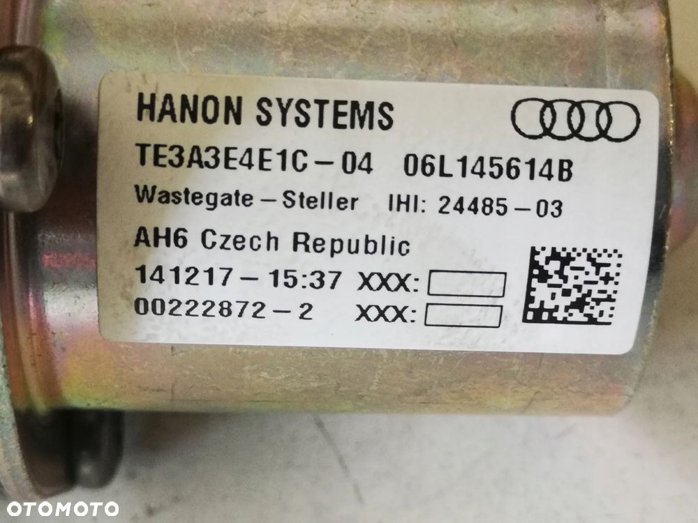 STEROWNIK NASTAWNIK TURBINY VW 1.8 2.0 TSI - 3