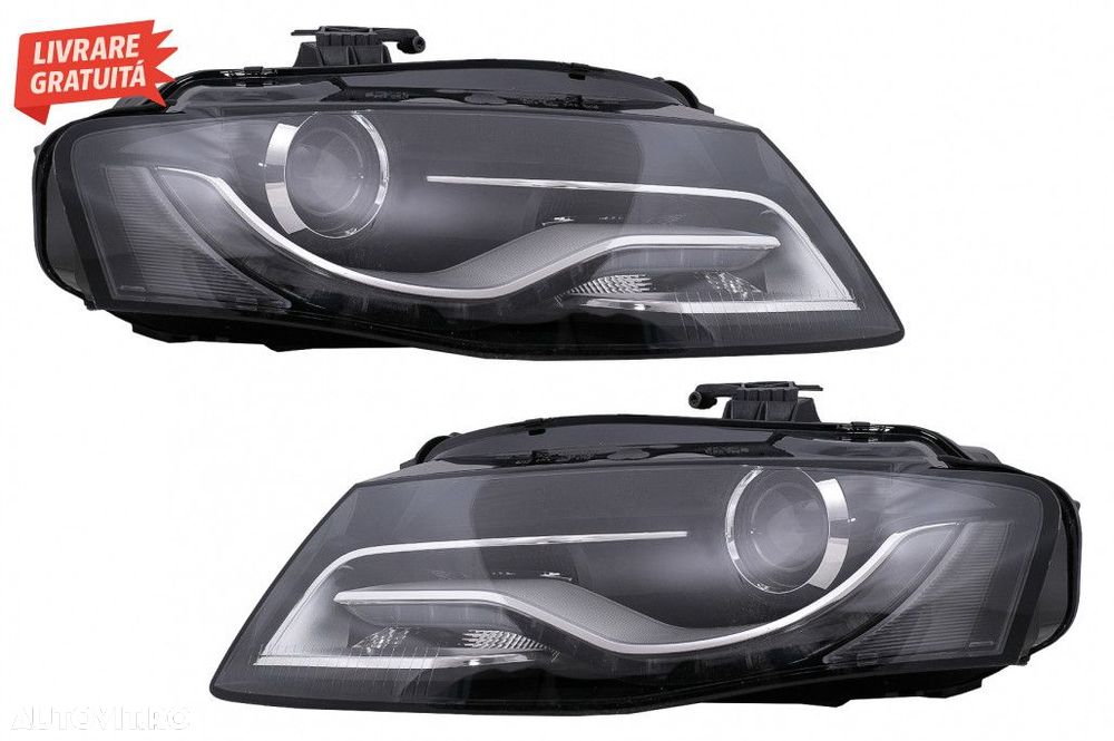 Faruri Cu Lumini de zi Integrate LED (DRL) Audi A4 B8 8K (2009-10.2011 - 1
