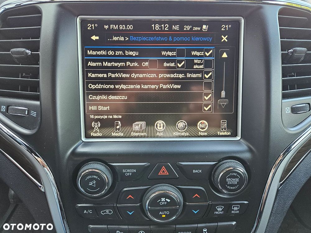 Jeep Grand Cherokee 3.0 CRD Overland EU6 - 36