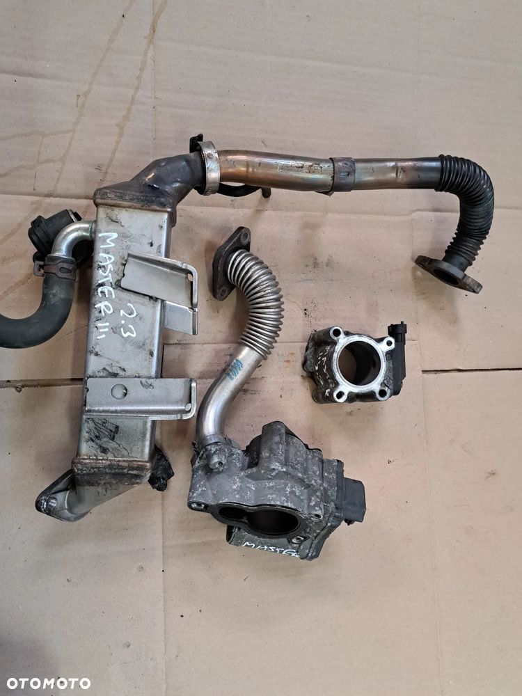 Renault Master III Movano B egr chłodniczka zawór egr map sensor 2.3 dci - 1