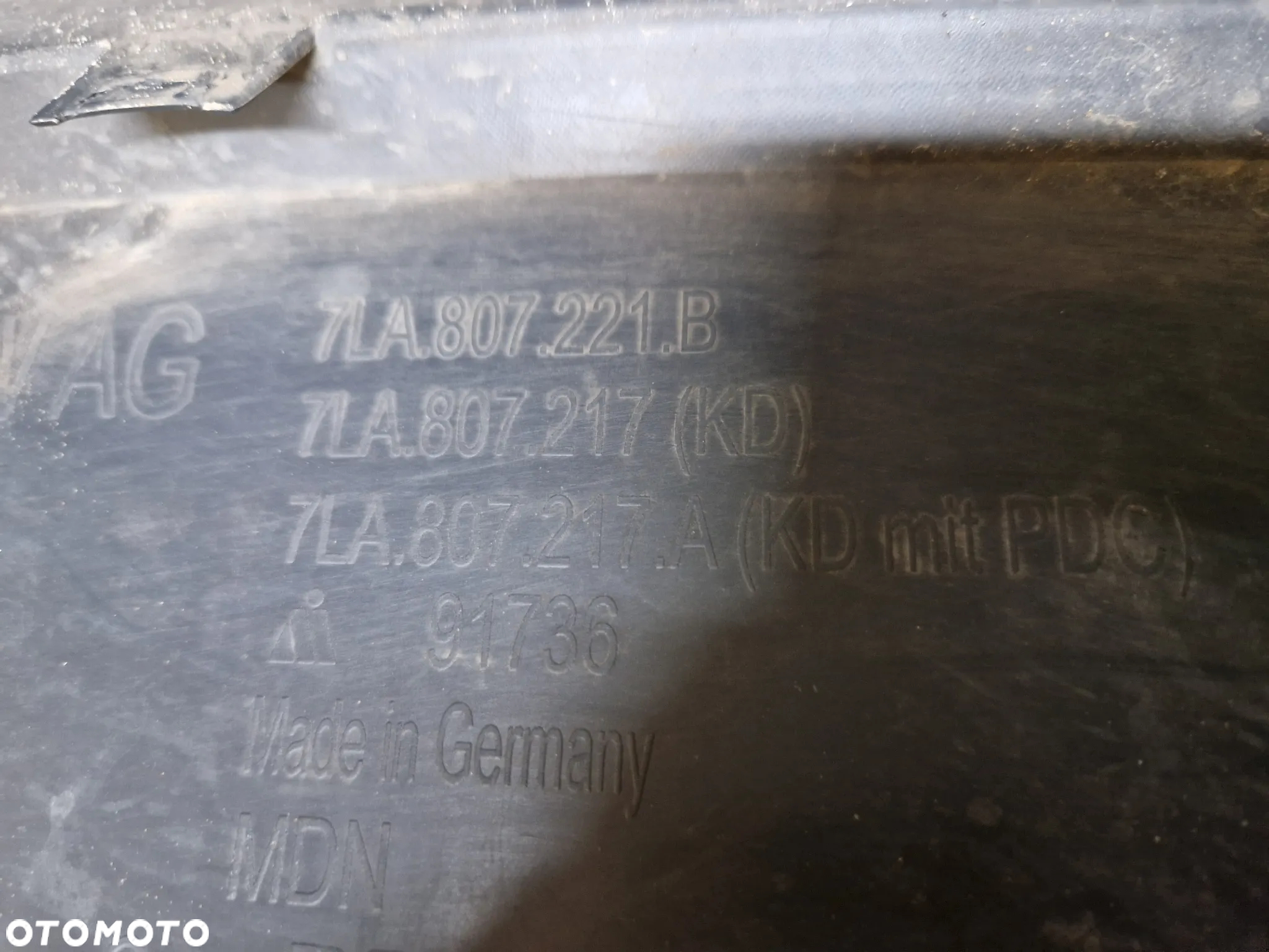 VW T6.1 ZDERZAK PRZOD TRANSPORTER 7LA807221B - 12
