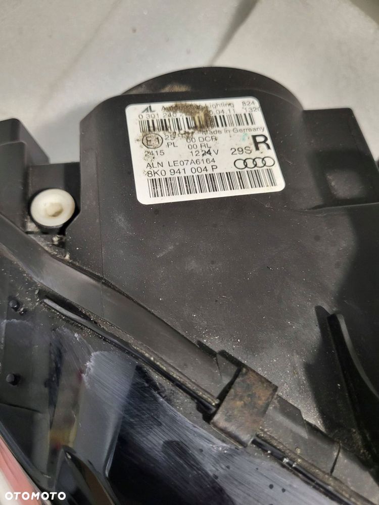 audi a4 8k xenon sm komplet lamp przednich 8k0941003p / 8k0941004p - 13