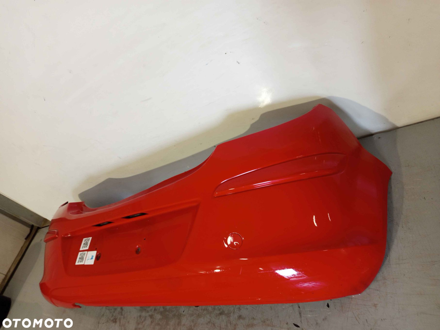 + ZDERZAK TYŁ TYLNY DO OPEL CORSA D Z547 CZERWONY - 3