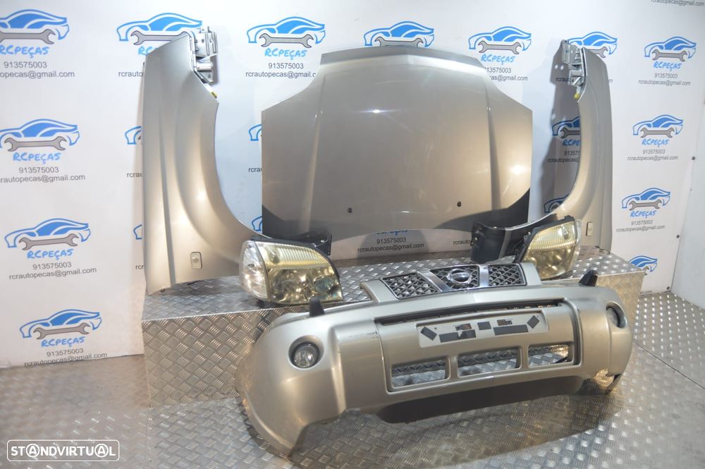 FRENTE COMPLETA NISSAN XTRAIL T30 CAPOT PARACHOQUES GUARDA-LAMAS OTICAS REFORÇO - 3
