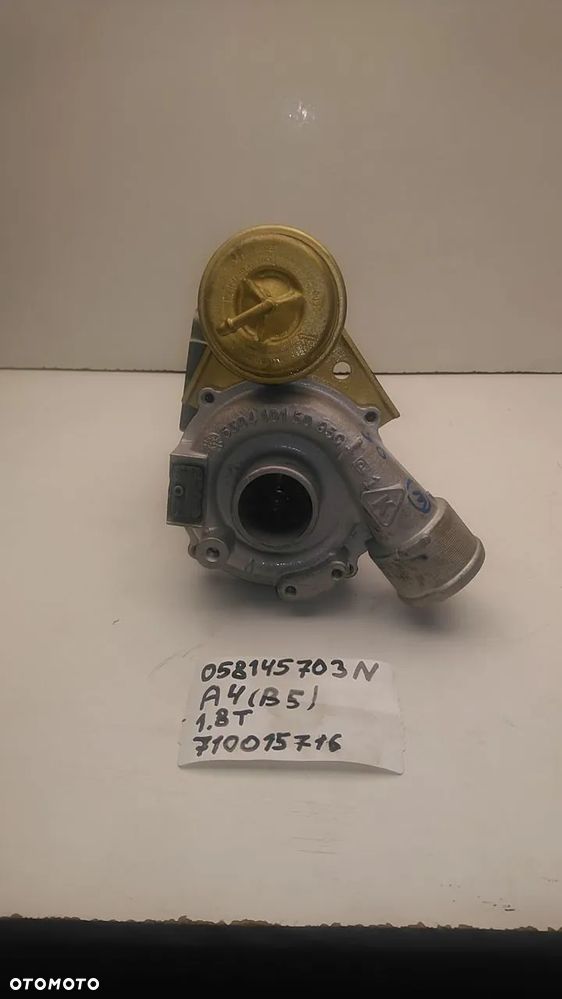 TURBOSPRĘŻARKA 1.8 T 150KM 163KM 170KM 180KM A4 B6 058145703J / 00000171 - 2