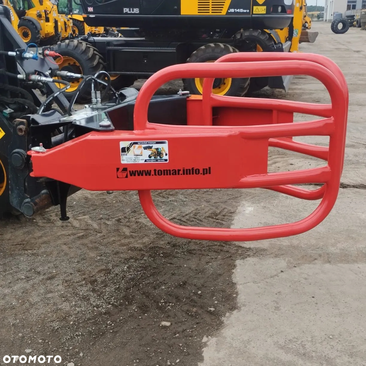 CHWYTAK DO BEL SIANA, BALOTÓW  2 SIŁOWNIKI JCB CAT KOMATSU CASE BOBCAT JOHN DEERE  NEW HOLLAND - 5