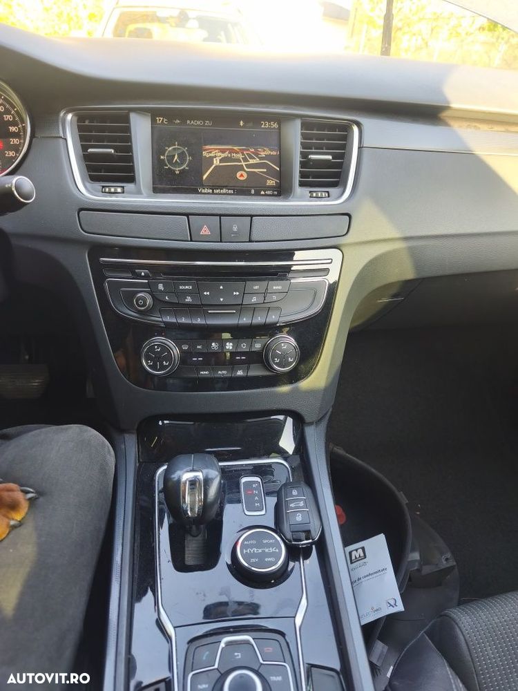 Bară față  Peugeot 508 hybrid 2012 albastru KGN - 11