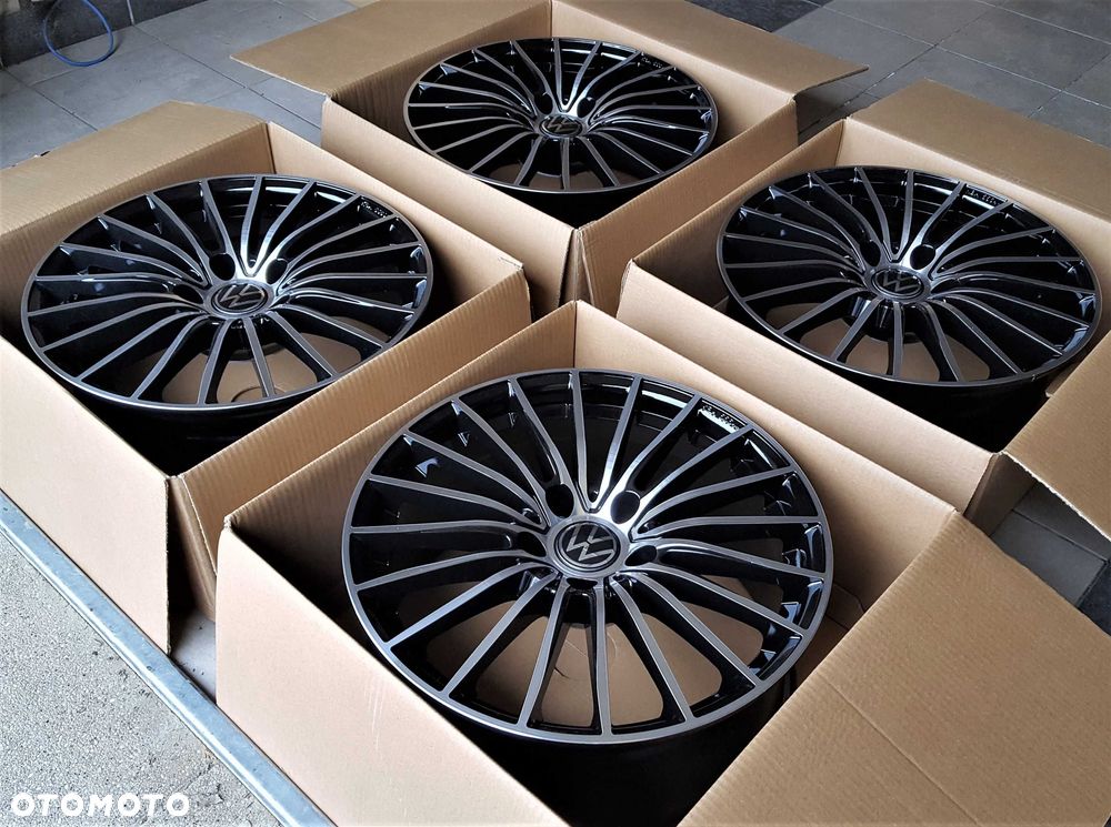 Alufelgi 18 VW T5 T6 Transporter Caravelle Multivan Czarne 5x120 429# - 5