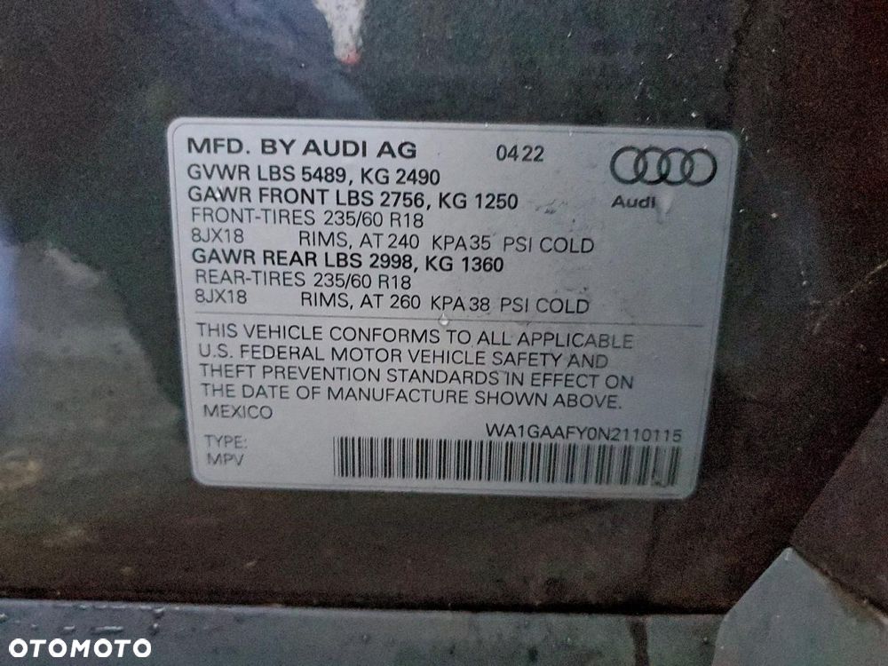 Audi Q5 45 TFSI mHEV Quattro S Line S tronic - 7