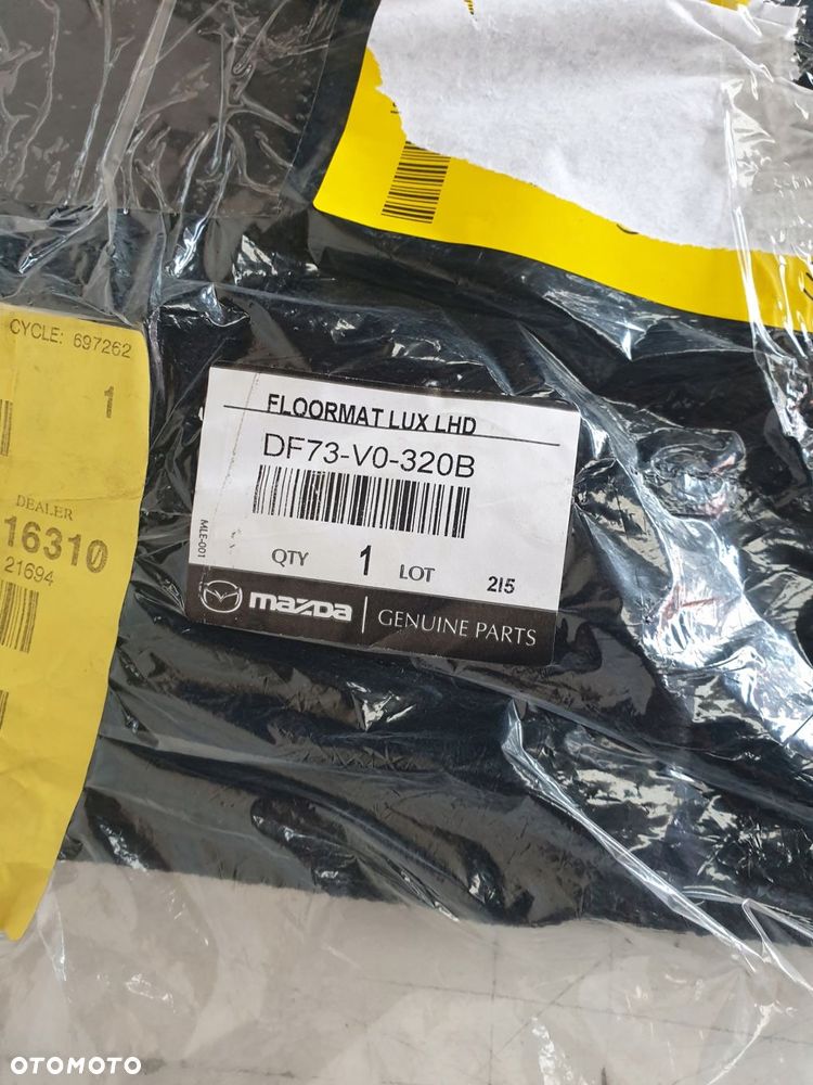 dywaniki welurowe wycieraczka mazda 2 07-17 - 8