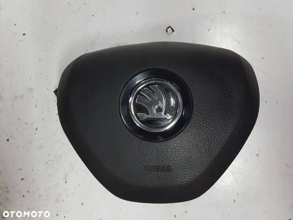 SKODA SUPERB 3 III 15-19r PODUSZKA AIRBAG KIEROWCY 3V0880201F - 1