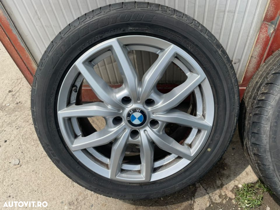 Set jante aliaj BMW seria 3 F30,F31 marca DEZENT cu cauciucuri runflat vara 245/45R17 si senzori presiune - 5