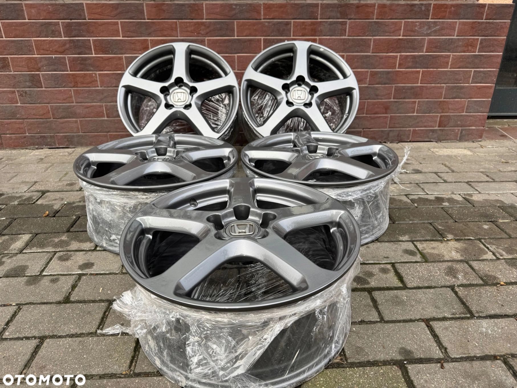 ALU FELGI 17 HONDA ACCORD TYPE S 7J ET55 ORYGINAŁ JAK NOWE 5 SZT CIVIC HRV - 8