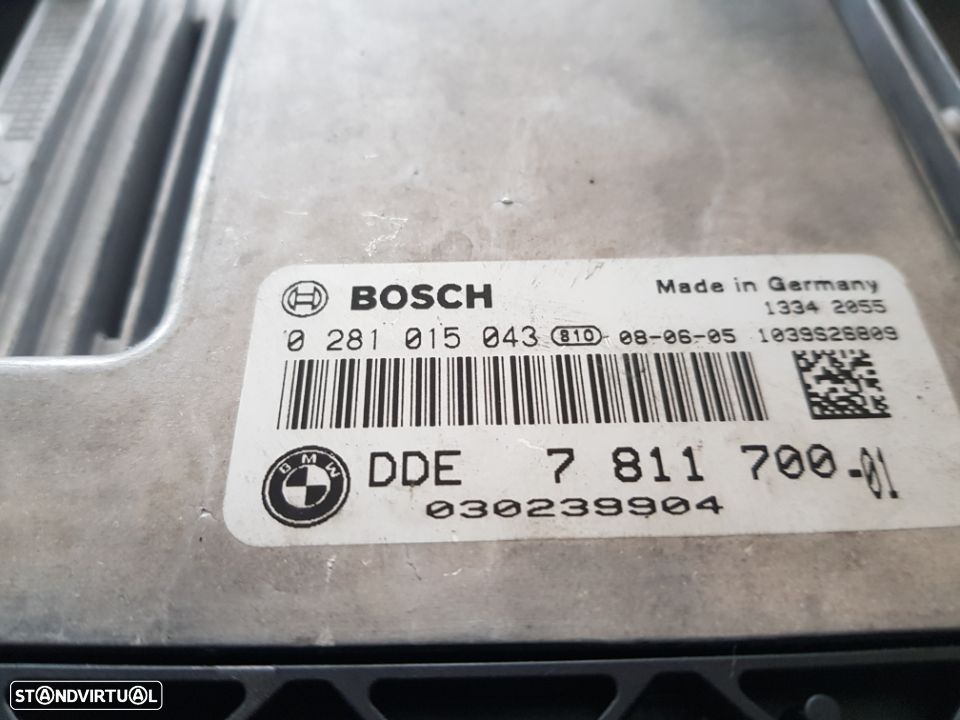 Centralina Kit imobilizador BMW 520D 177cv E60 E61 N47 - 2