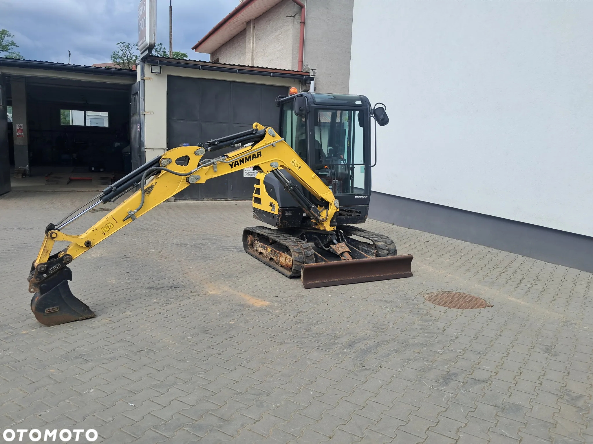 Yanmar SV 26 mini koparka długie ramię WAGA 2785 kg oświetlenie 2019r. silnik Yanmar 24 km bez DPF jazda szybka/wolna diesel VIO23 VIO27 SV22 U27 - 8