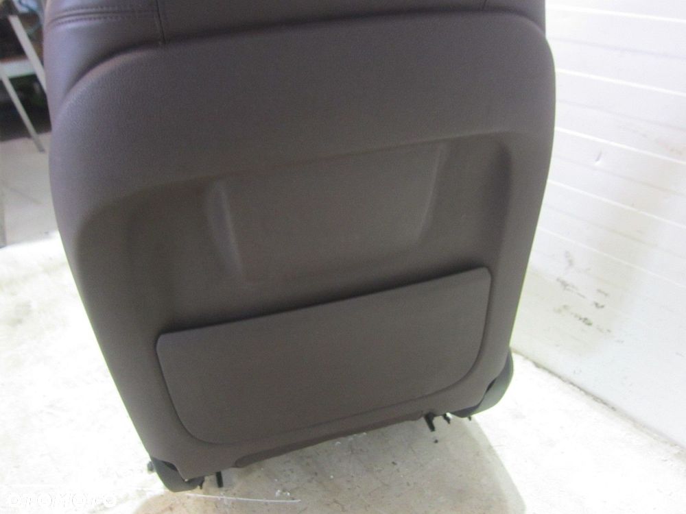 BMW 5 F10 FOTELE FOTEL PRAWY PASAZERA BRĄZOWY BRĄZ MOKKA 52107350221 - 11