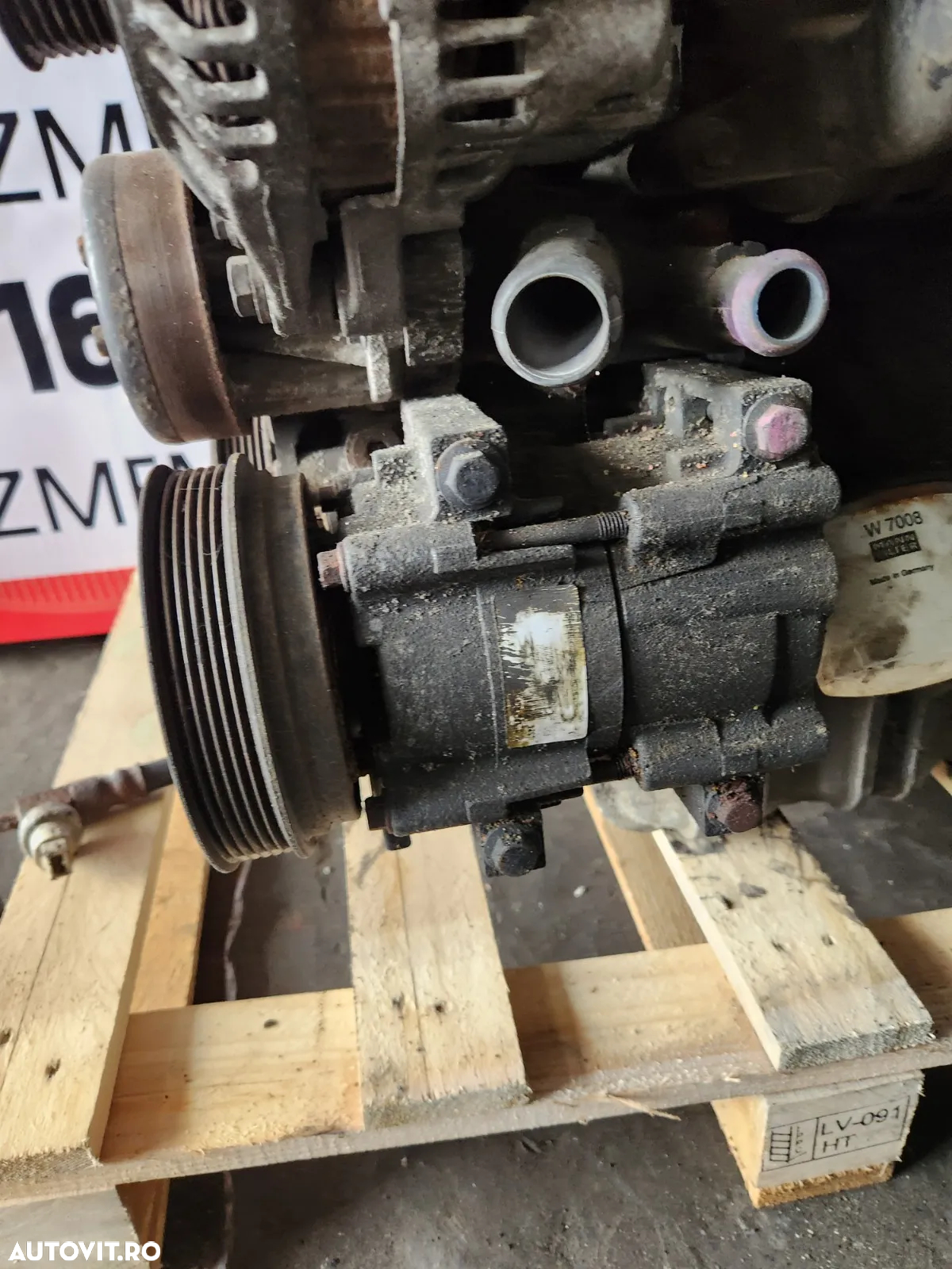 Compresor Clima Ford Fiesta 1.2 1.25 1.3 Benzina Cod Motor DHA Factura Si Garantie - Dezmembrari Ar - 4