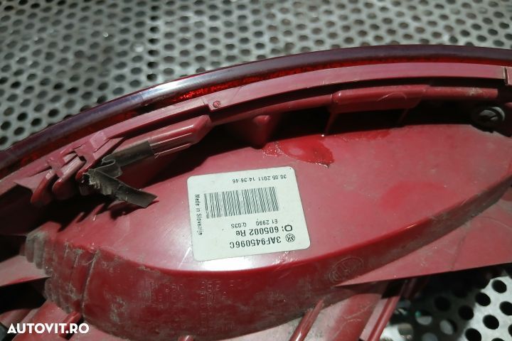 Lampa / Tripla stop dreapta pe aripa 3AF945096C 3AF945096C Volkswagen - 5