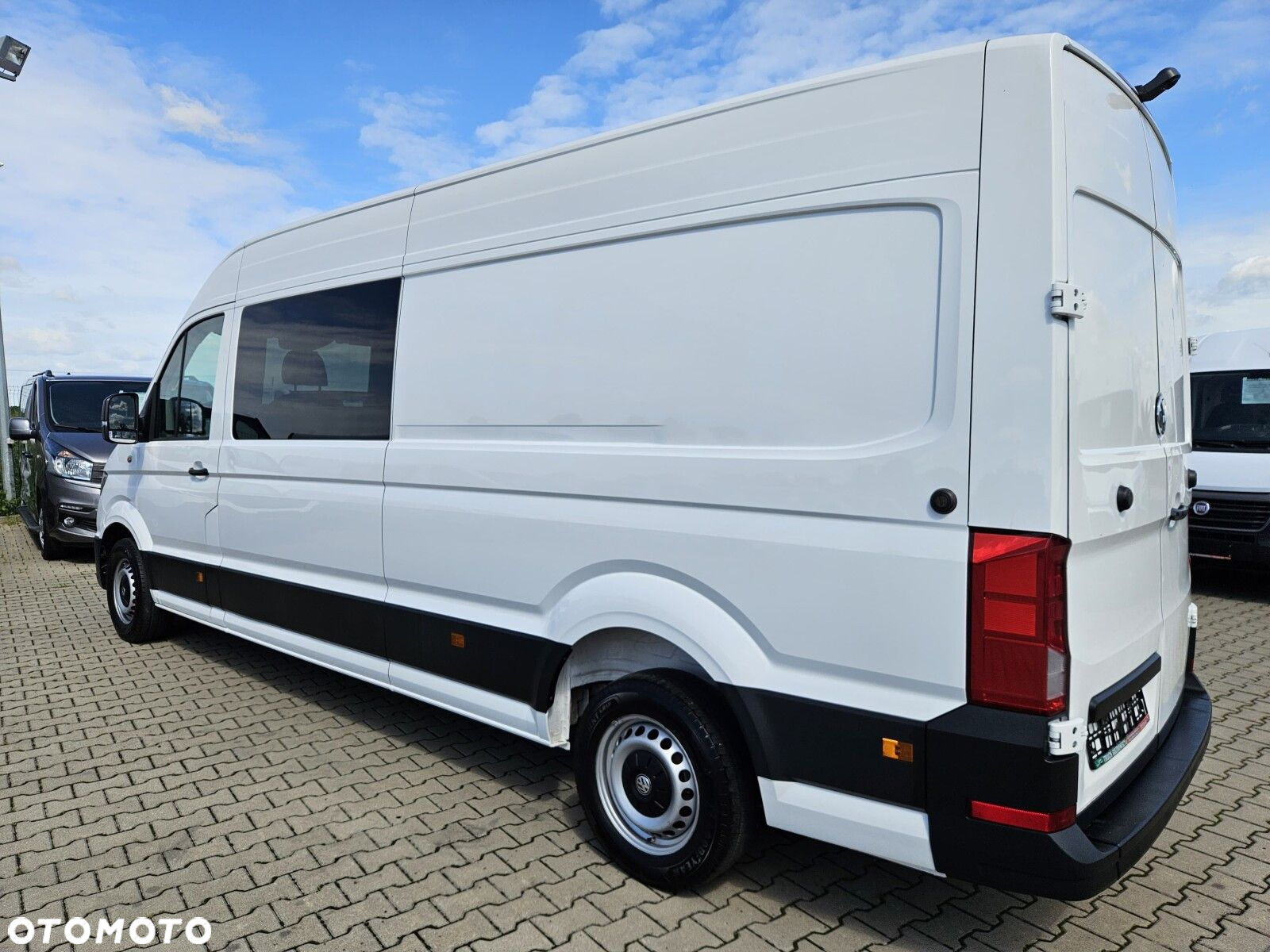 Volkswagen Crafter L3H2 *91999zł NETTO* Brygadówka 6 osób 2.0TDi/140KM - 11