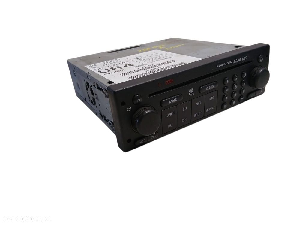 RADIO CD OPEL ZAFIRA A 313203739 ZAFIRA A - 2