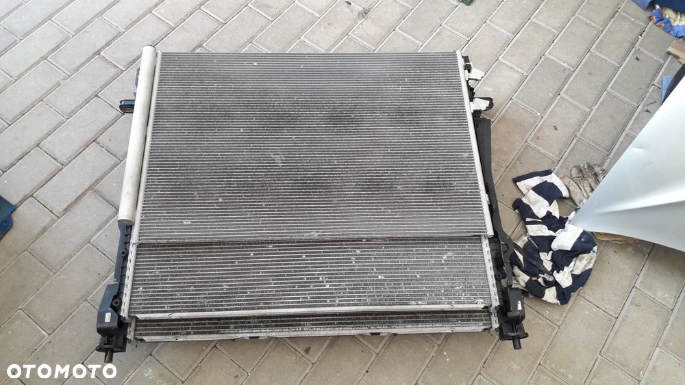 Maska błotniki zderzak chłodnice lampy   przód pas belka Man TGE Crafter 7C  biały biała - 16