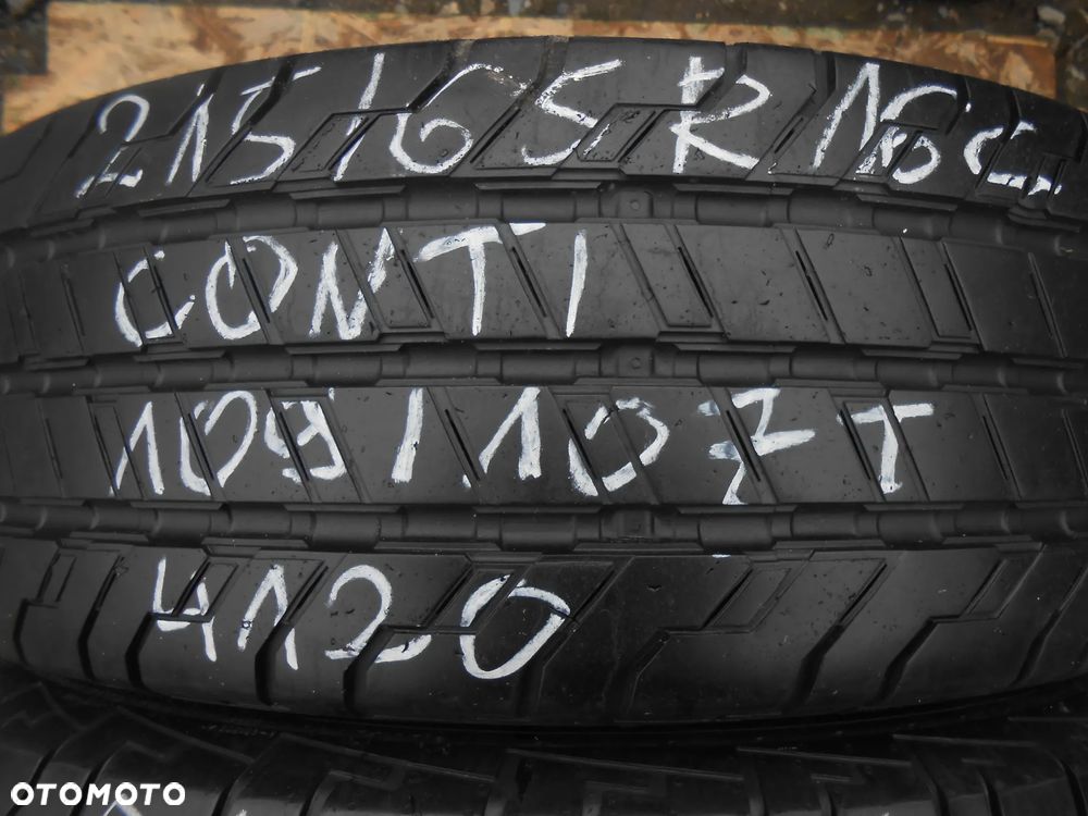 OPONY 215/65r16C CONTINENTAL CONTI VAN CONTACT 100 DOT 1021 / 4120 9.7MM - 3