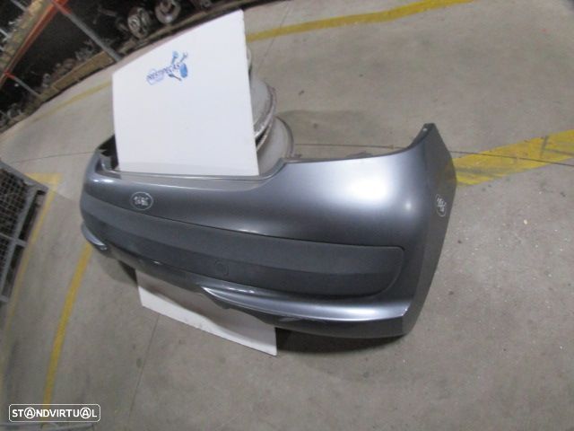 Parachoques Pc1686 PEUGEOT 207 2009 1.6 HDI 90CV 5 CINZA ESCURO Tras - 2