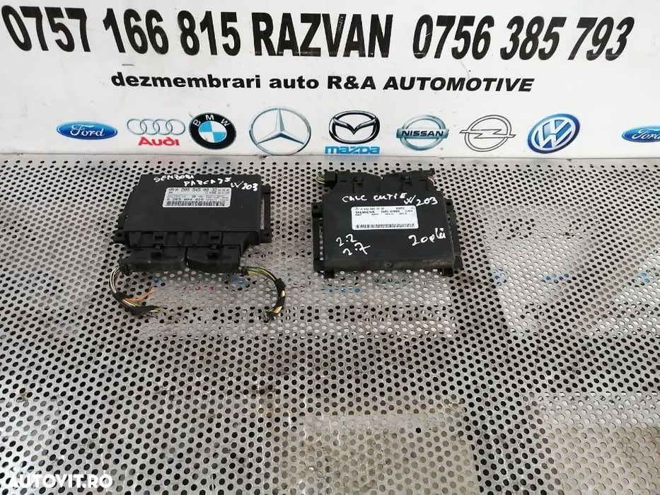 Modul Calculator Senzori Parcare Mercedes C Class W203 Modul Calculator Senzori Parcare Mercedes C - 2