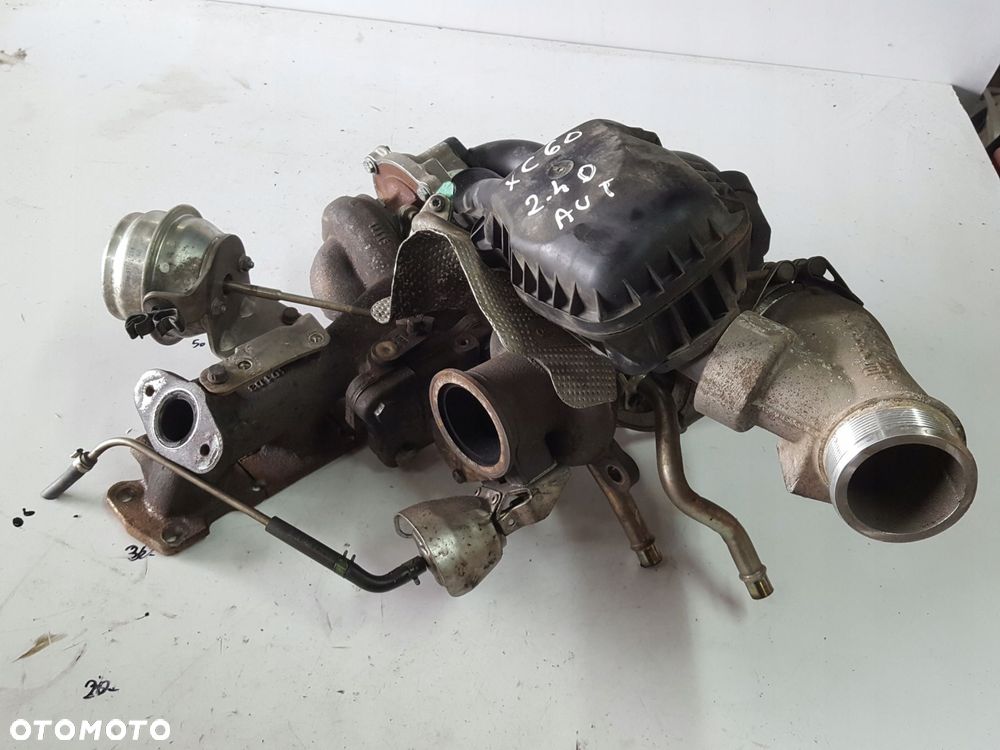 VOLVO XC60 I LIFT 13-17r S80 2.4 D TURBOSPRĘŻARKA TURBINA TURBO BI-TURBO - 3