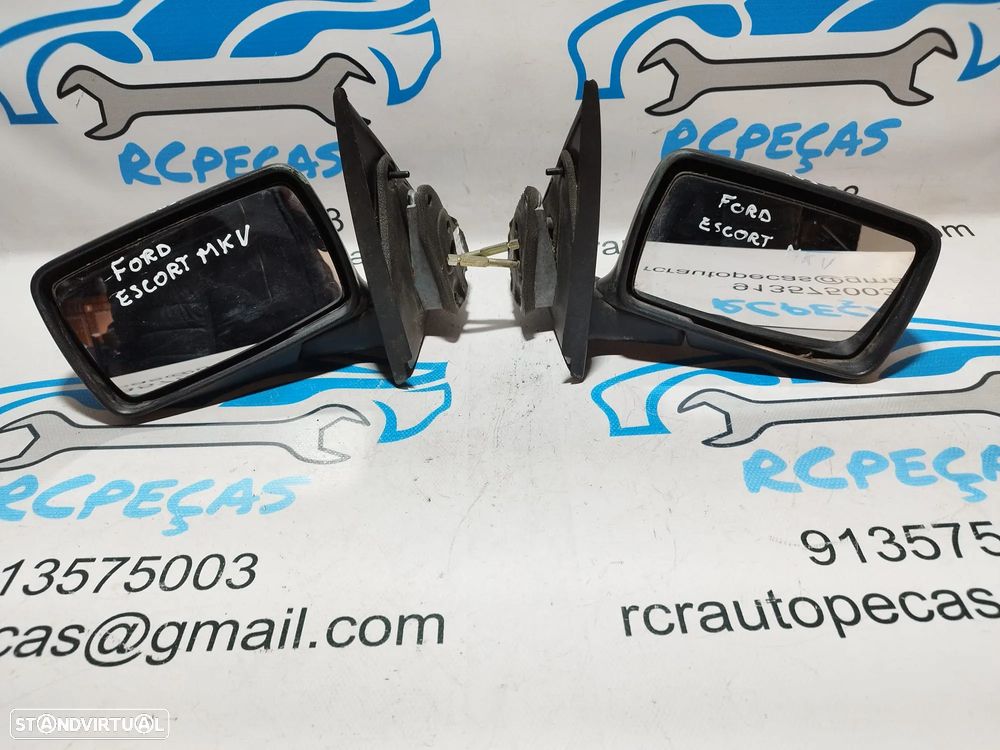 ESPELHO RETROVISOR ESQUERDO DIREITO FORD ESCORT VI 6 MK6 1044265 1044256 MANUAL ESPELHOS RETROVISORES - 2