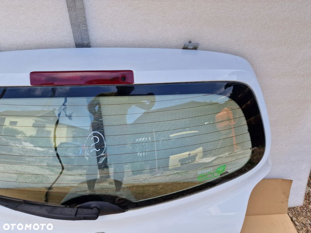 RENAULT TWINGO II 07-12 KLAPA TYLNA TYLNIA TYŁ KOMPLETNA BIAŁA , NR AUKCJI KL2 - 3