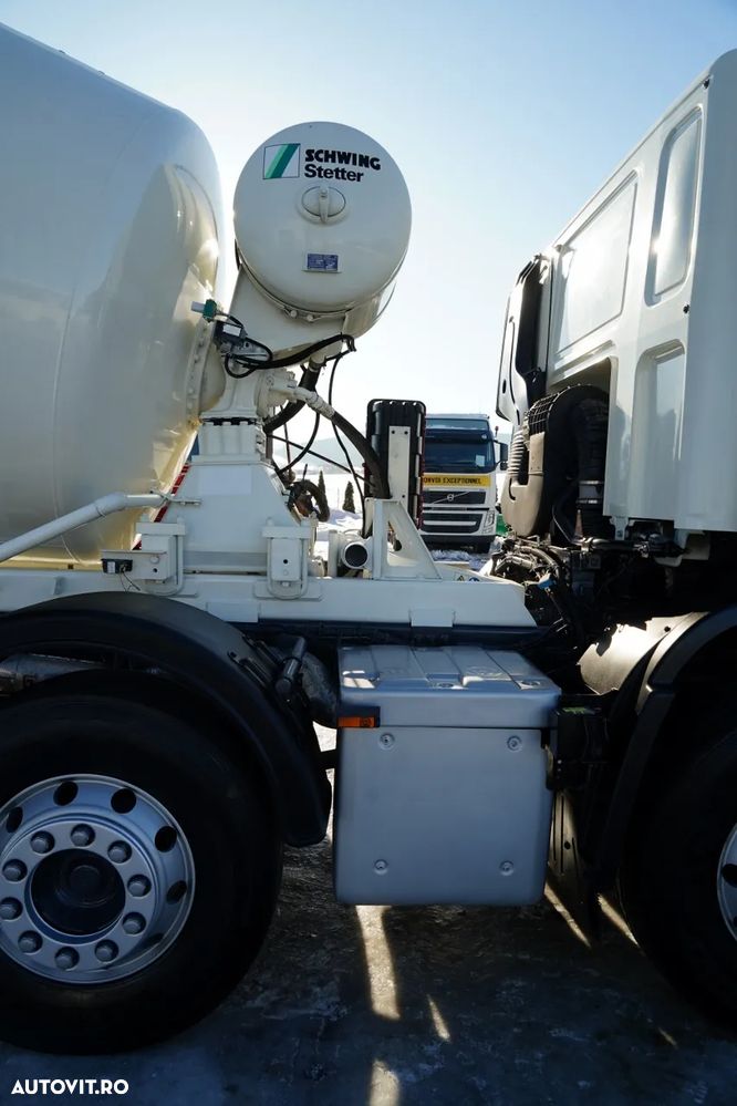 DAF CF 440 / 8x4 / BETONIERĂ SCHWING STETTER / BETONIERĂ 9 M3 / AUTOMATĂ / CAMERĂ / - 15