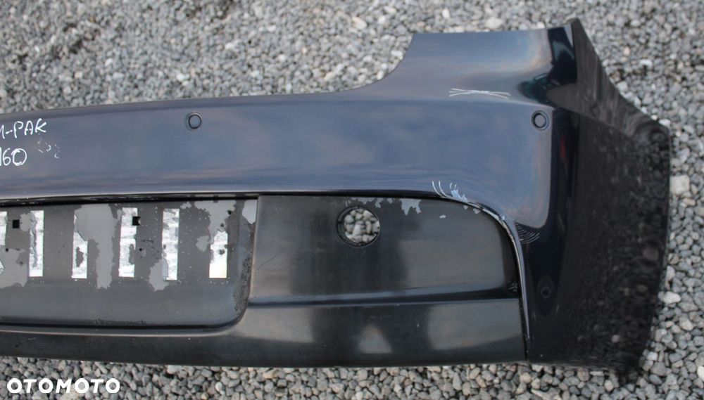 ZDERZAK TYŁ TYLNY M PAKIET BMW E81 E87 A35 MONACOBLAU B160 - 2