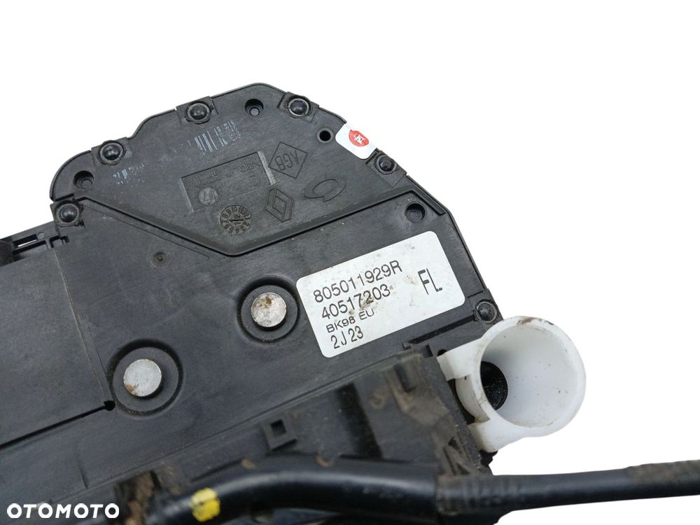 ZAMEK DRZWI LEWY PRZÓD RENAULT CLIO IV (2012-2016) 1.2 16V 73KM 805011929R - 4