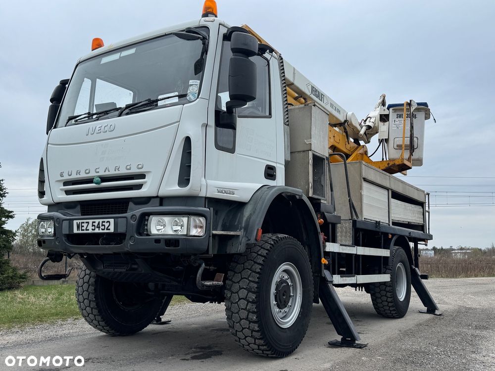 Iveco Eurocargo 140E25 4x4 podnośnik zwyżka wciagarka - 10