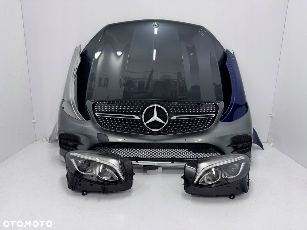 PRZÓD MERCEDES GLC X253 W253 A253 AMG MASKA ZDERZAK BŁOTNIKI LAMPY - 1