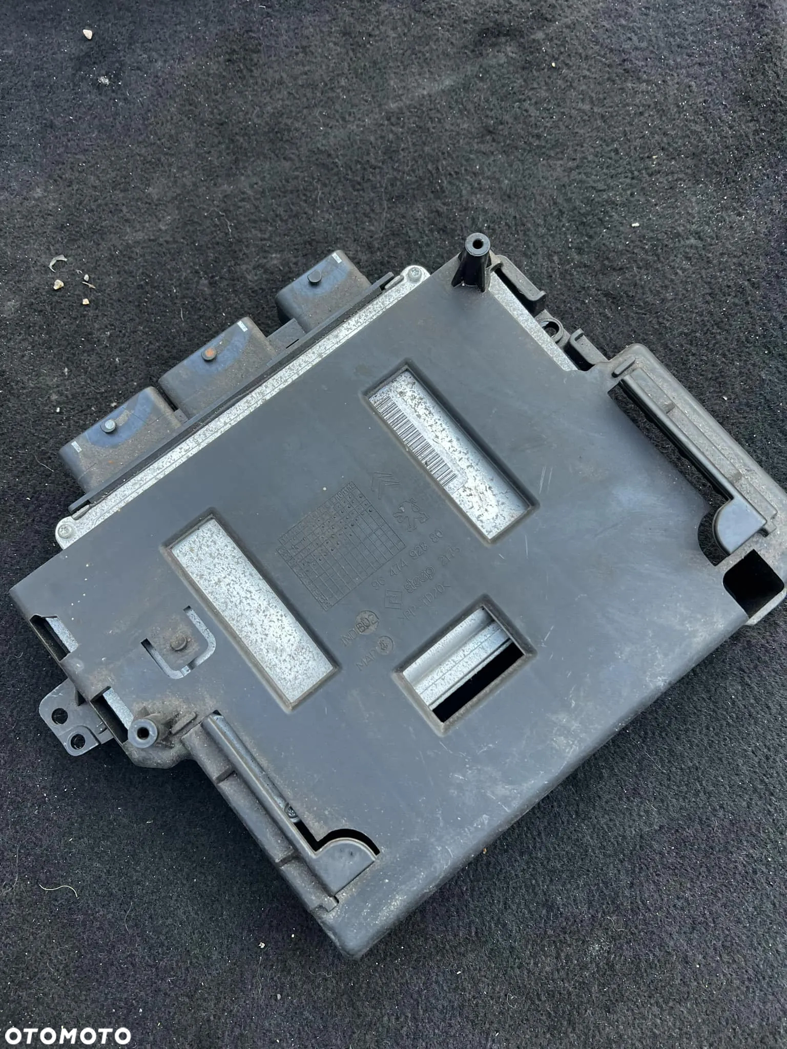 STEROWNIK - KOMPUTER SILNIKA - PEUGEOT 407 -  2.0 HDI - 9663612380 Zestaw startowy sw 9661835580 hw 9655534080 9655708380 - 5