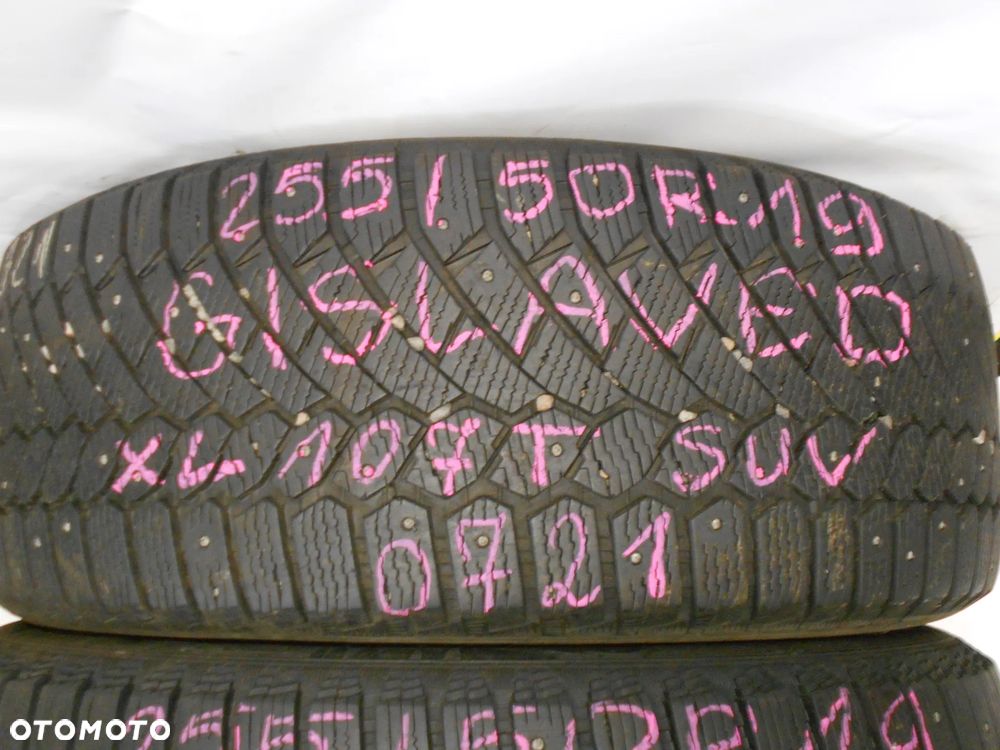 OPONY  255/50R19 GISLAVED  NORD FROST 200 SUV XL DOT 0721 8.2MM - 2