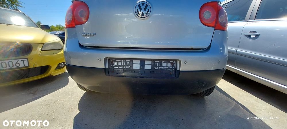 Volkswagen Golf V Hb Zderzak Tył Tylny LA7W Srebrny - 1