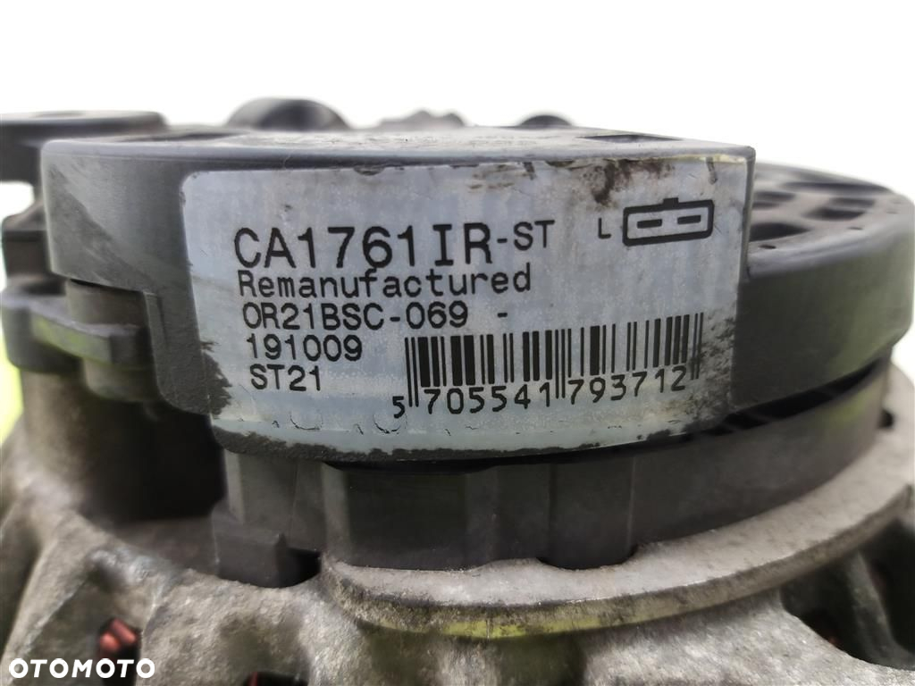 Alternator Peugeot 307 2001-2005 2,0 HDI CA1761IR 9646321880 150A ORYGINAŁ - 7