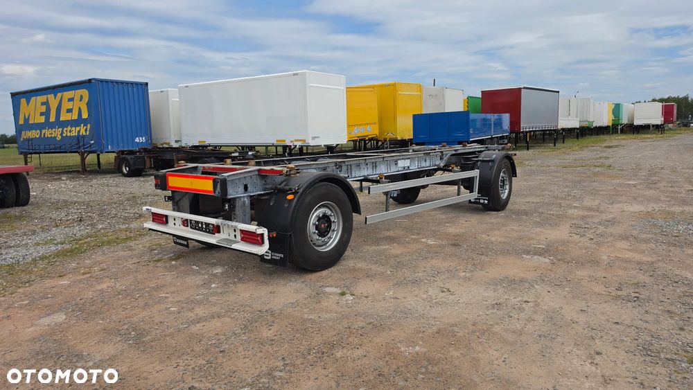 WEB Trailer 17.500zł netto PRZYCZEPA BDF  RAMA OCYNK SAF OPONY 385/65R22.5 ST.BDB MOŻLIWOŚĆ TRANSPORTU - 1